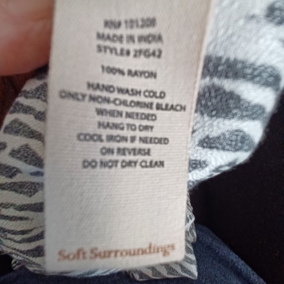 Soft Surrounding Womens Size M Raven Shift Knee Length Dress - Picture 8 of 8